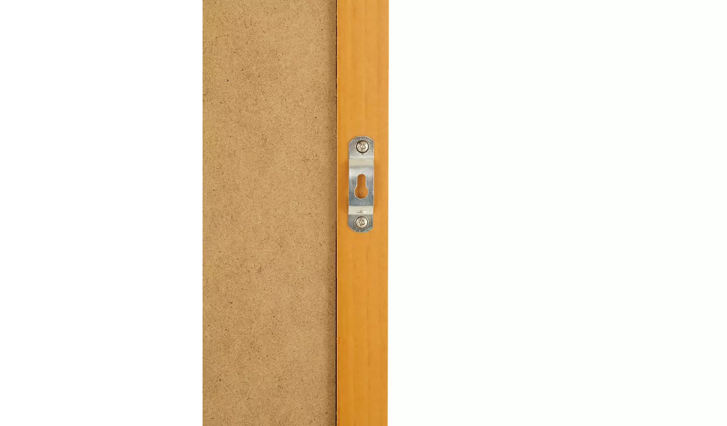 Oak Effect Full Length Wall Mirror - 126x36cm